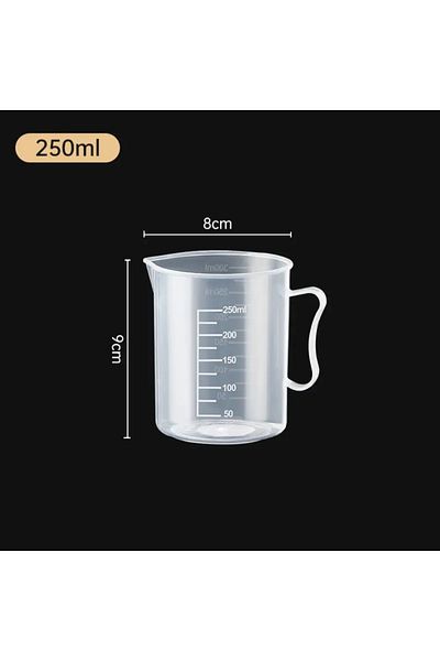 Choice5 250ml 100-5000ml Thickened Plastic Measuring Cup with Scale Food Grade Measuring Cup Experimental Me