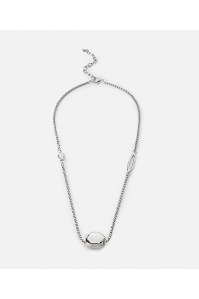 İpekyol Contrast Metal Chain Necklace
