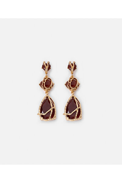 İpekyol Reçineli sallantılı küpe