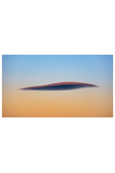 OEM Tablou Canvas, Nor plutitor la apusul soarelui, Nori, Rasarit, Culoare, Cer, Forme, Lumina, 54 x 39c