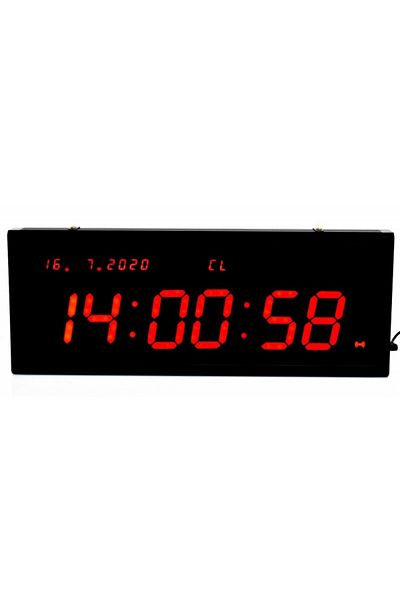 VTM Cronometru cu Ceas JH-130 / LED Roșu și Telecomandă