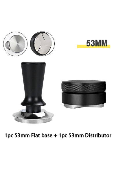 Choice6 مجموعة من مكبس قهوة بقطر 53 مم وموزع ضغط بقطر 51 مم و53 مم و58 مم لما...