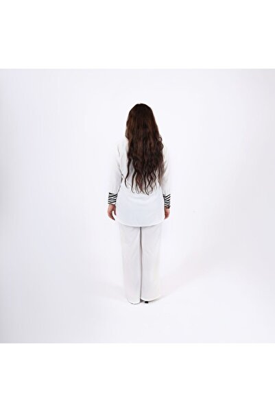 LINELLE – Solid color Co-Ord Set with Printed Shirt & Solid Pants.