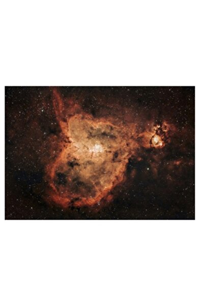 OEM Tablou Canvas, 'Inima de foc a universului', Stele, Nebuloasa, Cer, Spatiu