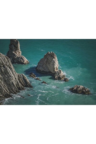 OEM Tablou Canvas, Stanci vechi in largul marii