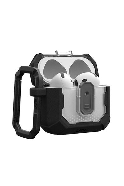 Royal Case for AirPods 4, D83, Polycarbonate, Black