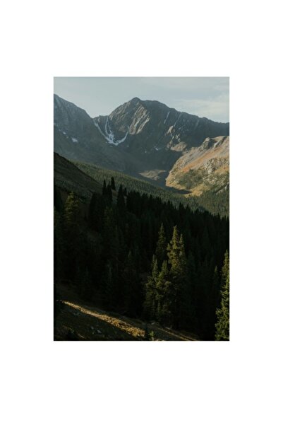 OEM Tablou Canvas, 'Lumina diminetii in muntii inalti'