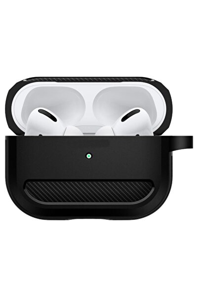 Royal Husa pentru AirPods Pro 1/AirPods Pro 2, U80, TPU, Black