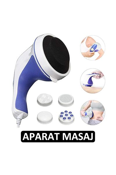 OEM Aparat Masaj Relax Spin and Tone - 4 Capete, Vibromasaj Picioare si Corporal
