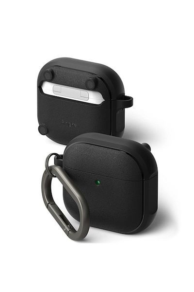 Royal Husa pentru AirPods 4, D47, Policarbonat, Black