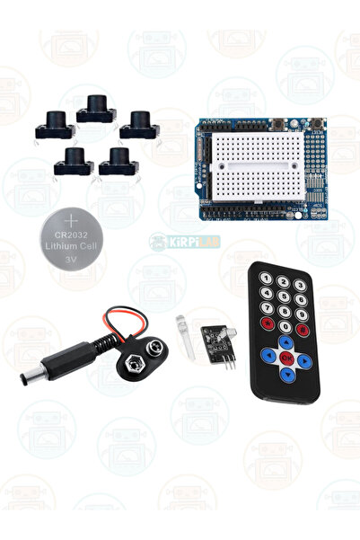 Kirpilab Arduino Başlangıç Seti 38 Parça 185 Bileşenli Gelişmiş Maker Seti + Saklama Kutulu