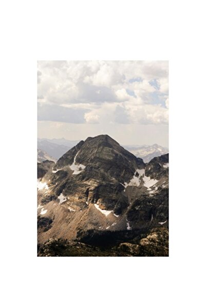 OEM Tablou Canvas, 'Culmile semete ale muntilor stancosi'