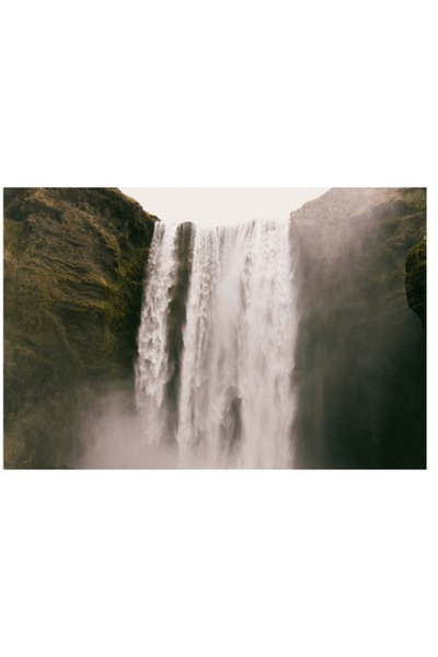 OEM Pictură pe pânză „Cascada mistică din tărâmul pierdut”, 70 x 50cm