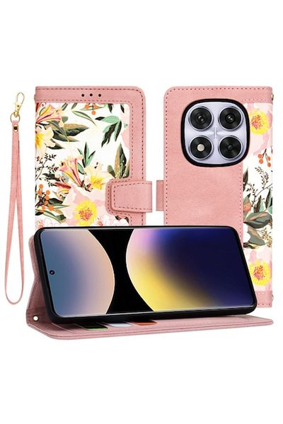 Royal Protective Case for Xiaomi Redmi Note 14 Pro 5G / Poco X7, Safe, E25, Leather, Sweetheart