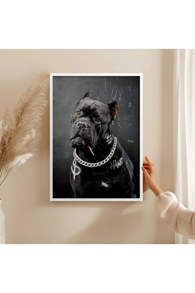 HOMEPACK TABLO CU CADRU DE LEMN POSTER CU CADRU DECOR ARTISTIC DE PERETE TK/1507