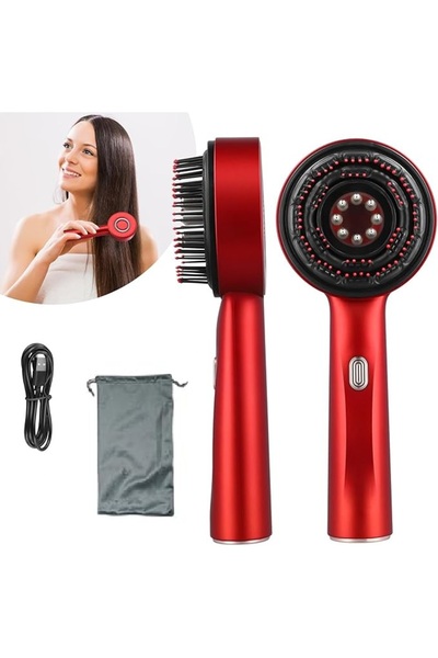 zola Ηλεκτρική βούρτσα μασάζ τριχωτού της κεφαλής με κόκκινο φως LED, Zola, δ...