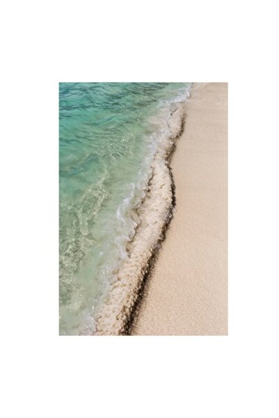 OEM Pictură pe pânză, „Valuri ale mării la țărmul liniștit”, 70 x 100 cm