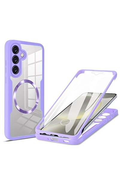 Royal Carcasă de protecție pentru Samsung Galaxy S25 + folie de protecție pentru ecran, ROYAL, B80, Lexgard, violet prună