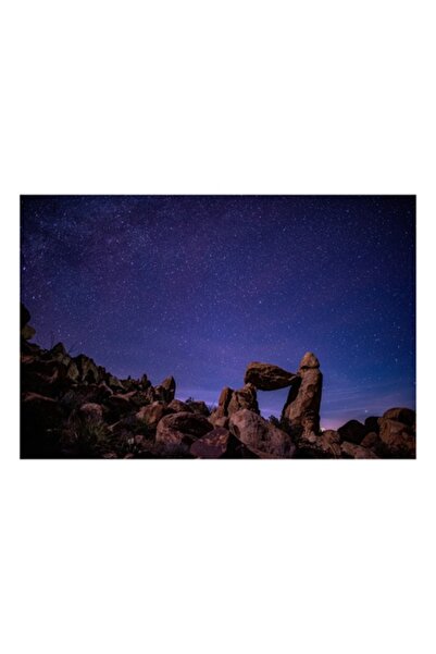 OEM Tablou Canvas, "Poarta stelara sub cerul instelat"