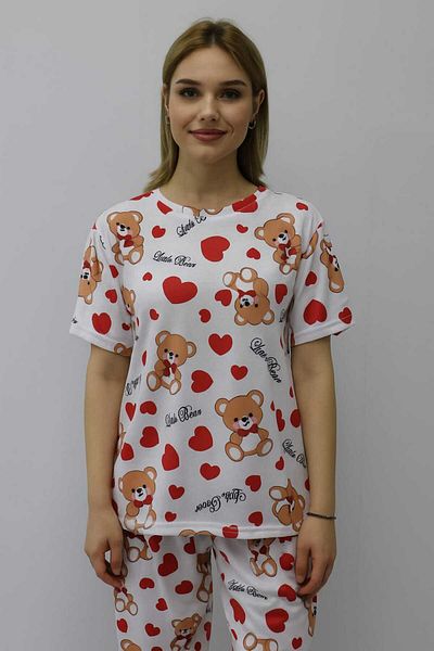 MODA Model Short Sleeve Pajama Set