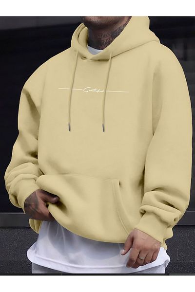 uyguntarz Signature Printed Oversize Sweatshirt
