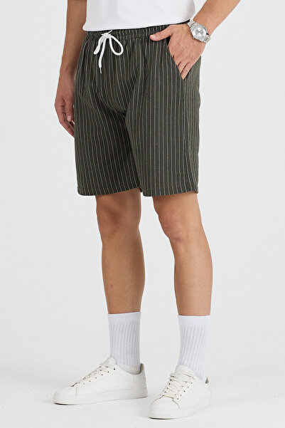 pandy Unisex Striped Color Basic Shorts