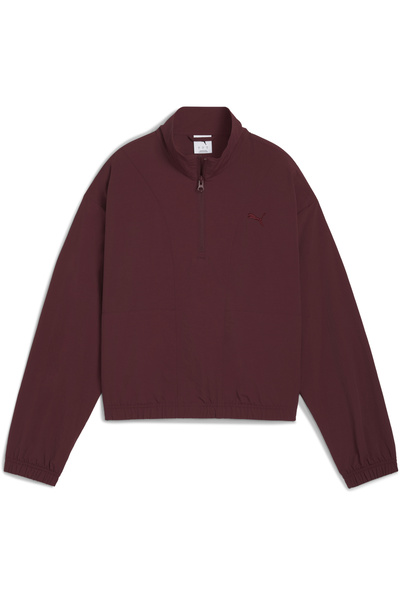 Puma HER Relaxed Half-Zip Crew Women