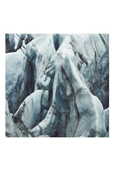 OEM Pictură pe pânză, „Ghețarii dansanți ai tăcerii albastre”, Gheață, Vârfur...