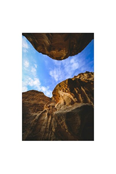 OEM Tablou Canvas, "Cer senin peste stanci impunatoare", Maretie, Roca, Cer, ...