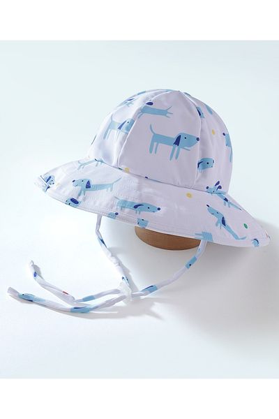 SAPS All Over Dogs Printed Swimming Cap - Purple