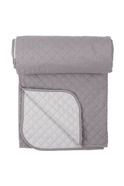 OEM Cuvertura cu doua fete, dimensiune 220x240 cm, Gri