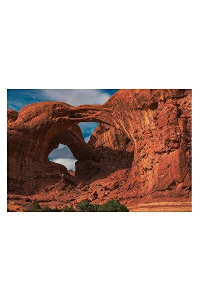 OEM Pictură pe pânză, „Arcadele timpului”, Peisaje, 39 x 26cm