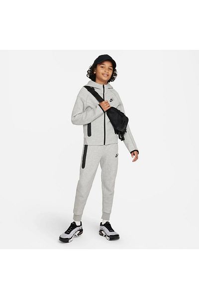 2AS TECH FLEECE ΓΚΡΙ ΠΑΙΔΙΚΟ ΣΕΤ ΦΟΡΜΑΣ