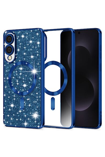 Royal Husa pentru Samsung Galaxy S25 Edge, D20, Poliuretan, Deep Blue