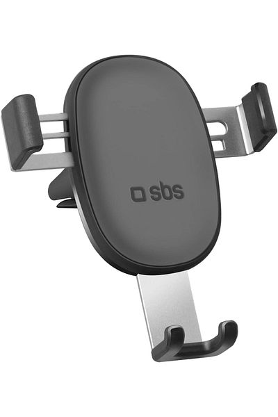 SBS Gravity Car Smartphone Holder with Air Vent Clip, Safe & Secure Device Mount, for All Smartphone