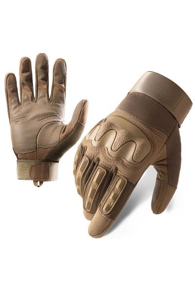 Hipolar Tactical Gloves, with Protective Armor, Sizes M-L-XL, Airsoft, Moto, ATV, Security Agents