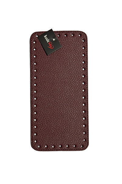 knitme Bag Base 25Cm*12Cm-Burgundy