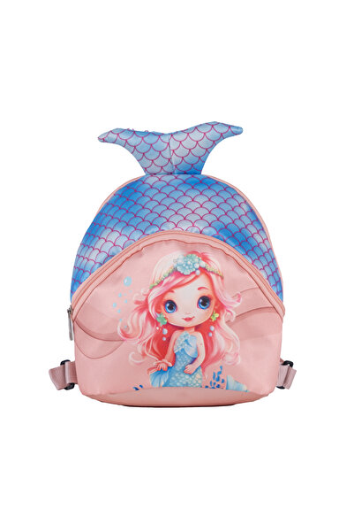 BORNAY Deniz Kızı Tasarımlı Çocuk Sırt Çantası Sevimli ve Hafif