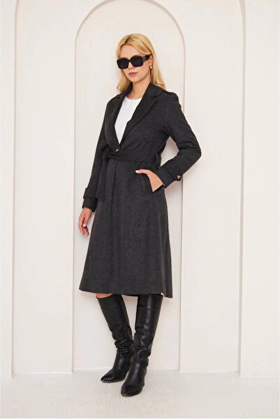 hibiscus LONG STRAIGHT CASH COAT