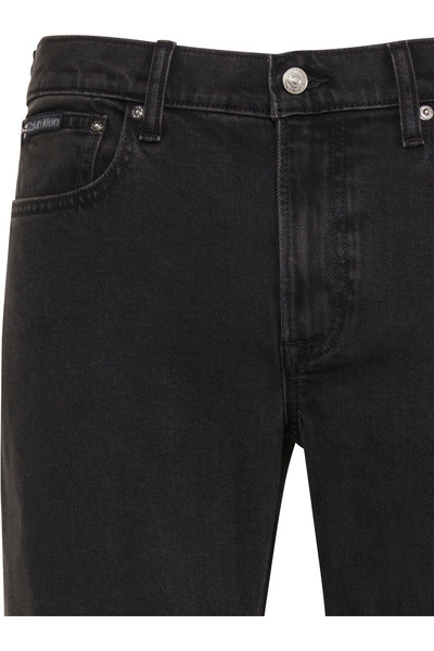 Calvin Klein Slim Taper Black Oil Slick Siyah Erkek Jean