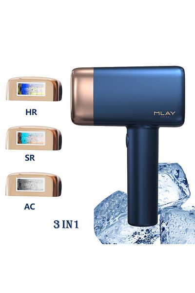 Mlay T14 Hair Removal Device HR+SR+AC, Body Hair Removal, Removing Wrinkles Removing Acne Ice cool