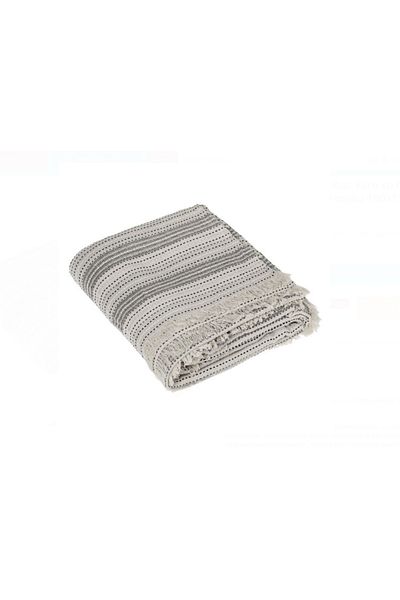 OEM Decorative blanket, size 160x130 cm, Ecru