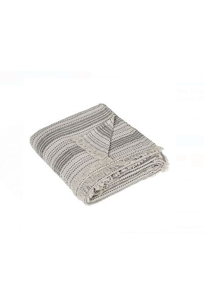 OEM Decorative blanket, size 160x130 cm, Ecru