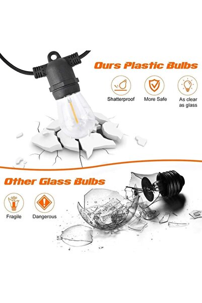 Vooltex 5m solar string lights