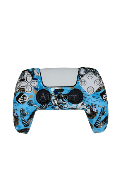 Aırstorr PS5 Dualsense Jyostik Silikon Koruyucu Playstation 5 kolun Desenli S...