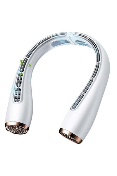 OmniDC Ventilator Portabil pentru Gat M8, 3 Trepte de Viteza, Baterie Lithium-ion 8000 mAh, USB, pana la 24