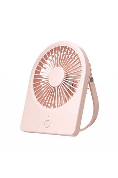 2DAYFIND Portable Fan, W150, Polycarbonate, Silicone, Pink