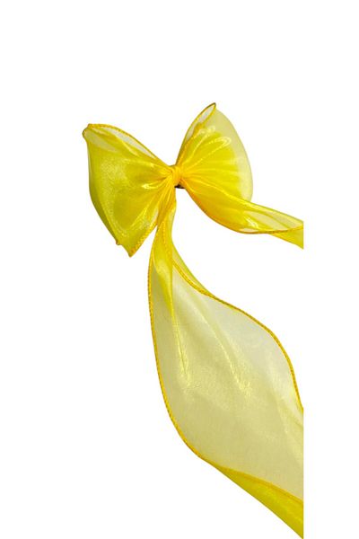 SeaBubbles Children's School Buckle with Bow Standard Yellow