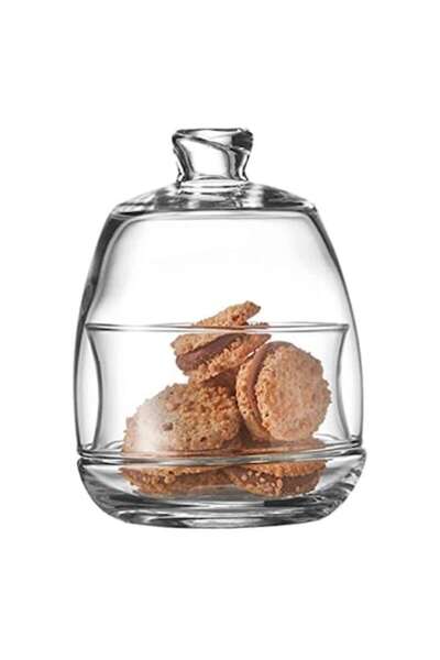 2DAYFIND Bol de sticlă pentru bomboane, elegant, ideal pentru dulciuri, bomboane sau decorațiuni