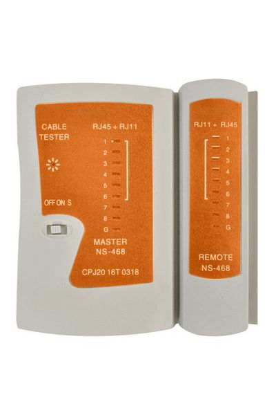 zola Kit instrumente de retea si tester, compatibil mufe cabluri retea si telefonice, RJ45/RJ11, husa
